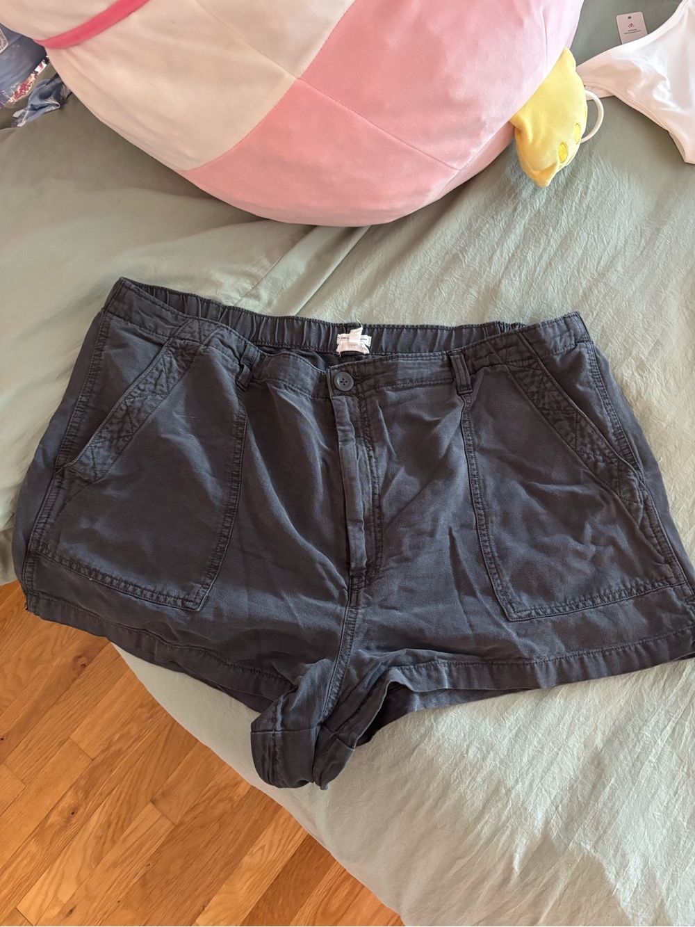 Aerie Cotton Cargo Shorts